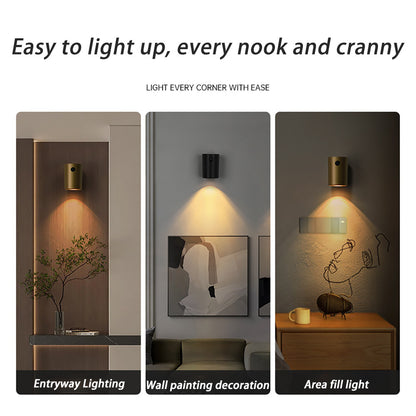 Magnetic induction entry light, bedroom ambient night light, aisle corridor decorative wall light.