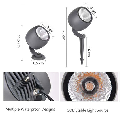 LED Garden Lights COB Outdoor Lawn Lighting.