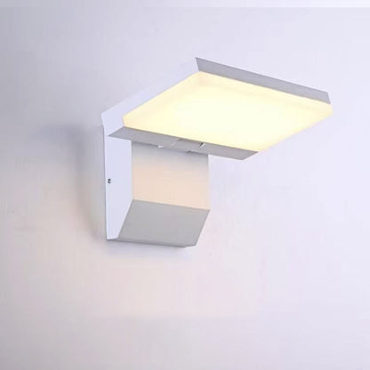 Outdoor Waterproof Wall Sconce, Rotatable and Adjustable Decorative Lighting.