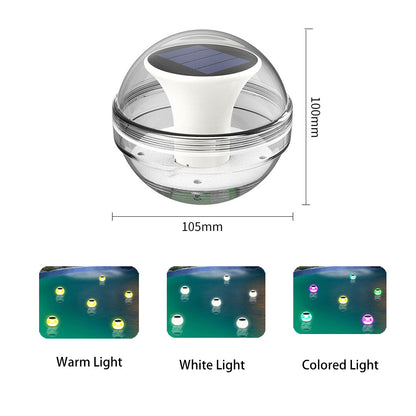 Solar Pool Lights Three adjustable light modes
