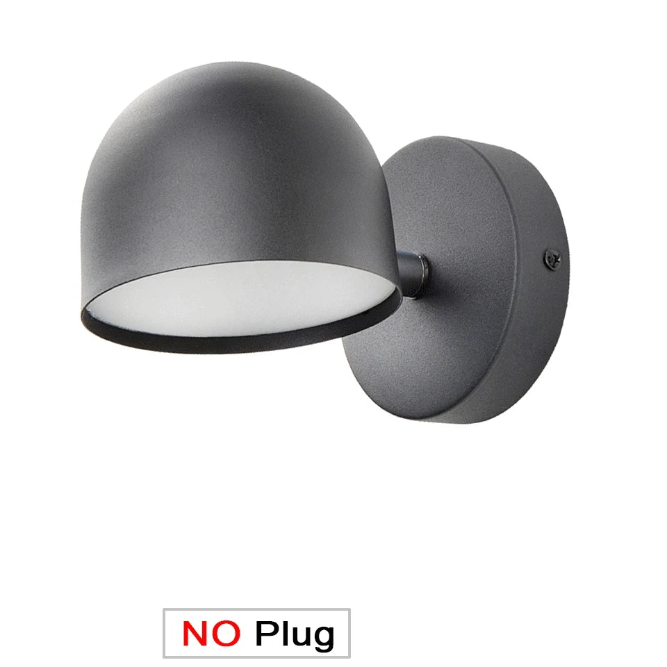 LED Indoor Wall Sconce, Bedroom Bedside Touch Dimmable Reading Lights