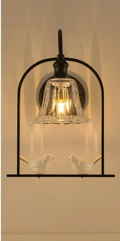 LED Bird-shaped Living Room Decorative Lamps, Suitable For Dining Room Corridor Wall Lamps.