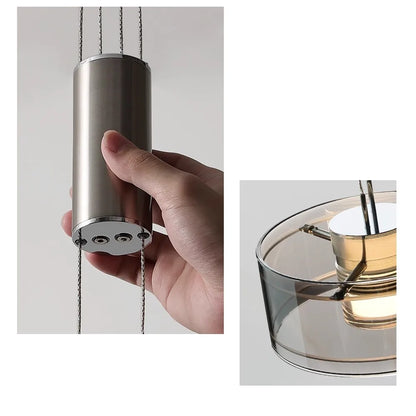 Dining Room Pendant Light, Minimalist Adjustable Bar Light.