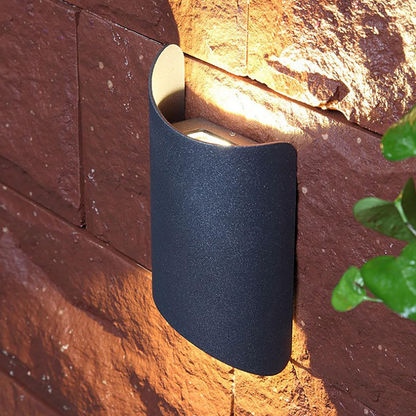 Stylish Up and Down Two-Way Wall Lamp, Aluminum Waterproof Wall Decorative Lighting.