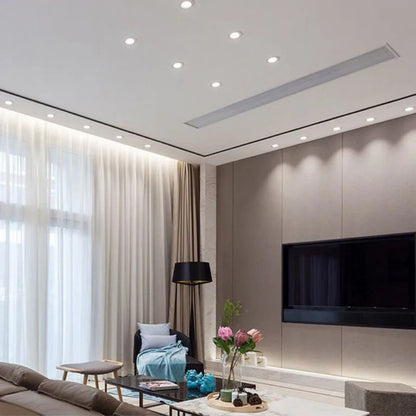 LED ceiling spotlight, indoor bedroom recessed grille light