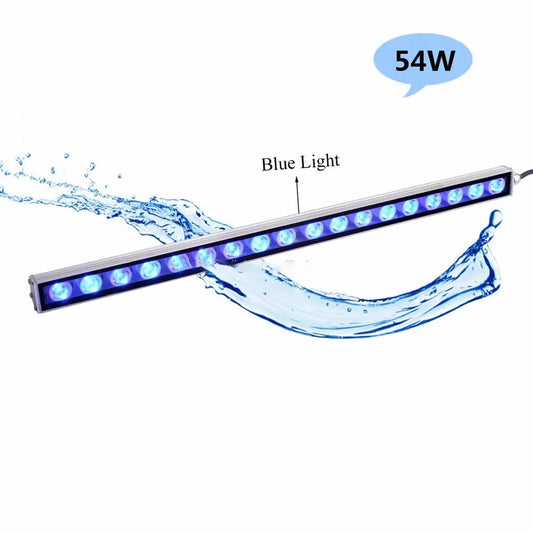 Aquarium Waterproof Strip Light, LED Multi-Power Protection Coral Plant Fish Tank Grow Lighting
