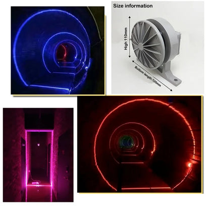 LED Warm Color Window Sill Light, Hotel Corridor 360° Lighting Light