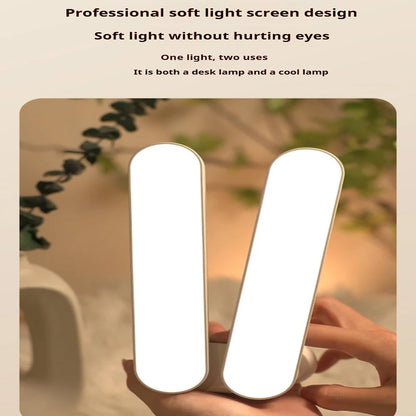 Rechargeable Magnetic Dormitory Reading Lamp, Folding Bedroom Bedside Lamps