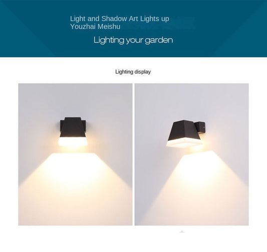 IP65 LED outdoor wall lamp waterproof outdoor exterior wall courtyard lighting lamp