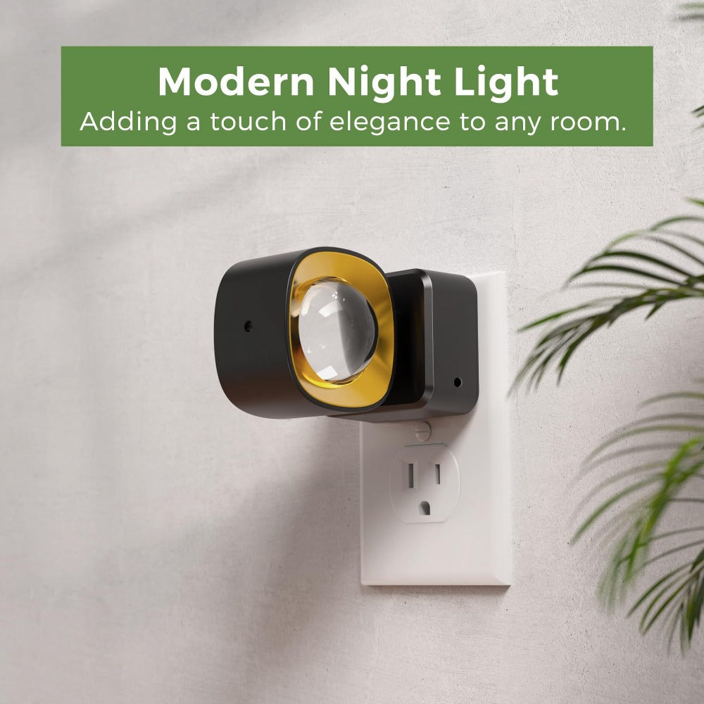 LED Plug-in Wall Sconce, Bedroom Bedside Reversible Nightlight