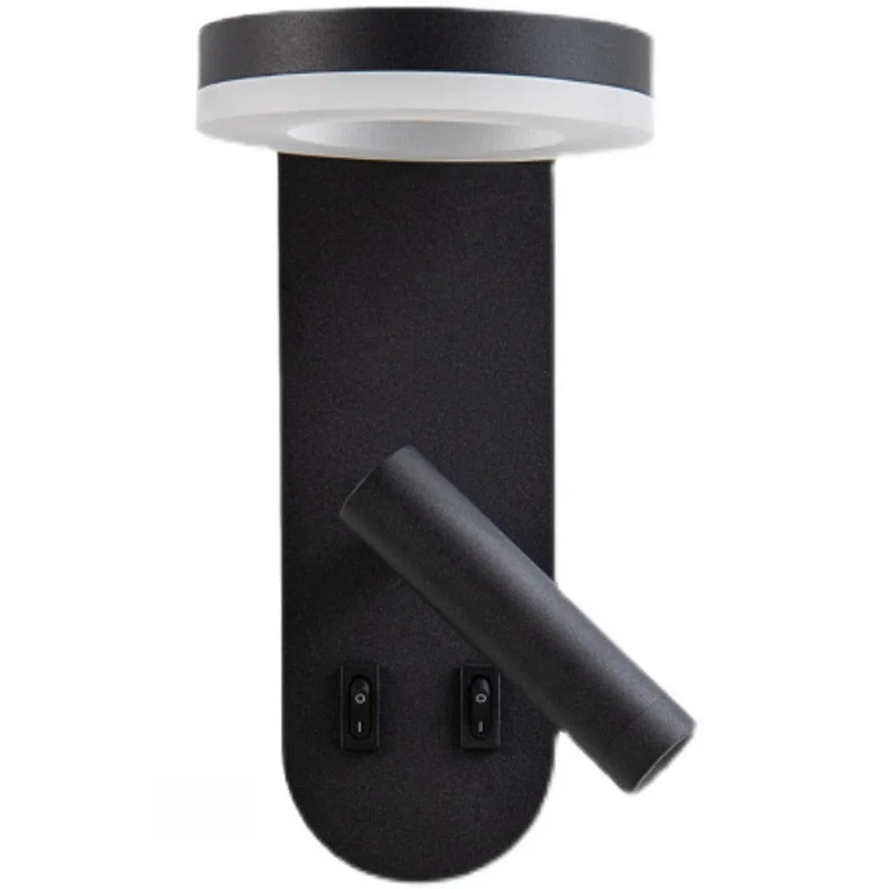 LED Rotatable Wall Sconce, Bedroom Bedside Spotlight