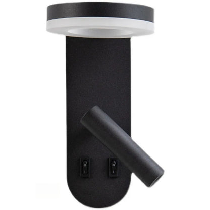 LED Rotatable Wall Sconce, Bedroom Bedside Spotlight