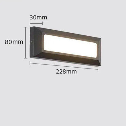 IP65 Waterproof Stair Lights, LED Outdoor Garden, Corridor, And Step Lighting