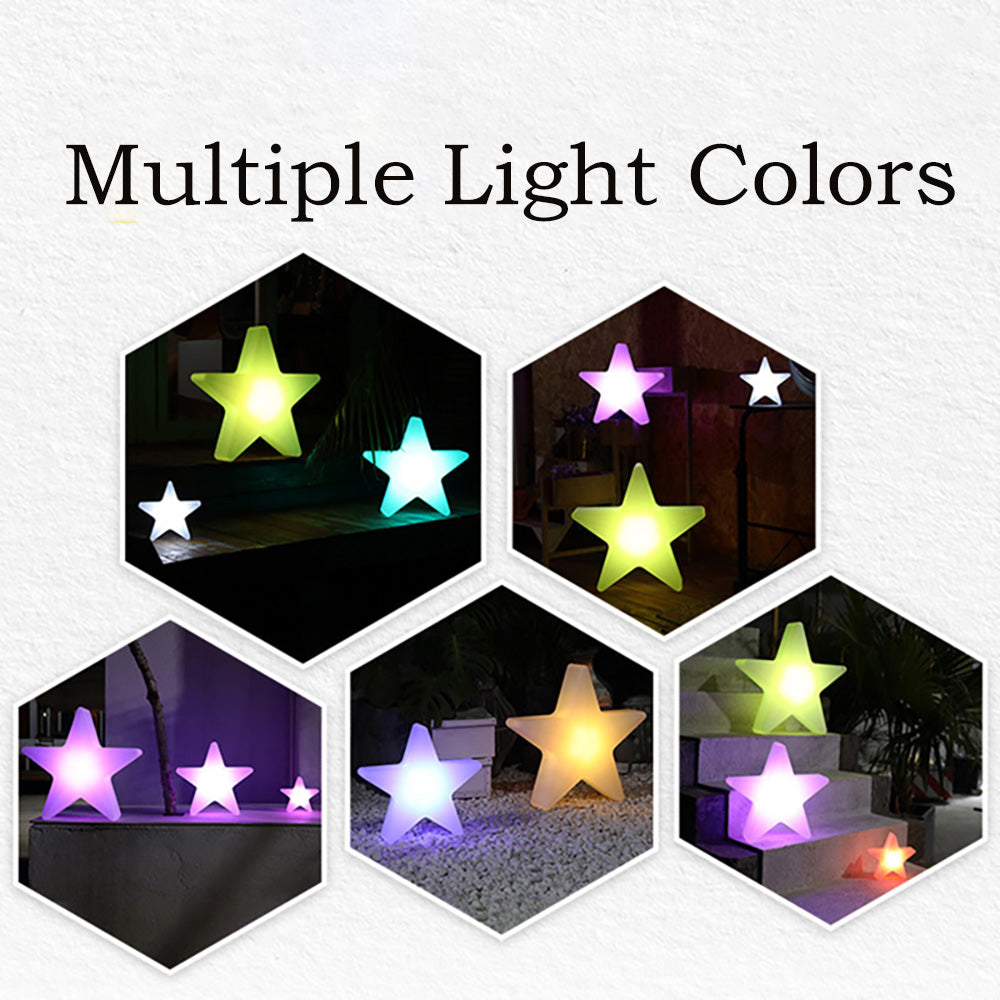 LED Rechargeable Night Light, Waterproof Star Ambient Light.