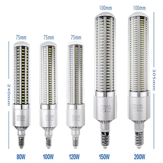 240W High Power LED Corn Light,110lm/w Luminous Efficiency Best Choice for Commercial and Industrial