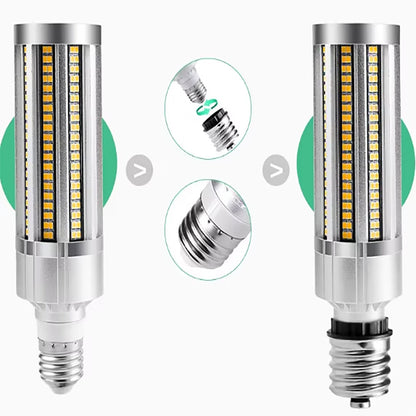 150lm/w super high luminous corn bulb, 360 degree waterproof street and warehouse lighting led energy saving lamps