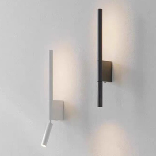 LED Bedroom Bedside Wall Sconce, Adjustable Swivel Reading Light for Study Room