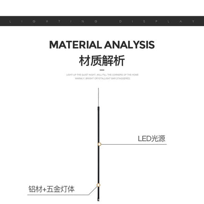Bedroom bedside pendant lamp living room backdrop wall long dining room pendant lamp