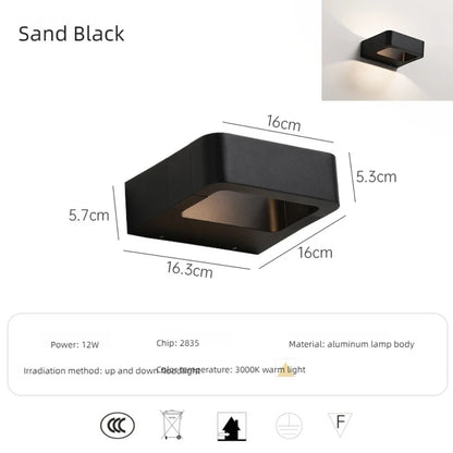 IP65 waterproof wall lamp, indoor and outdoor decoration landscape lighting lamp