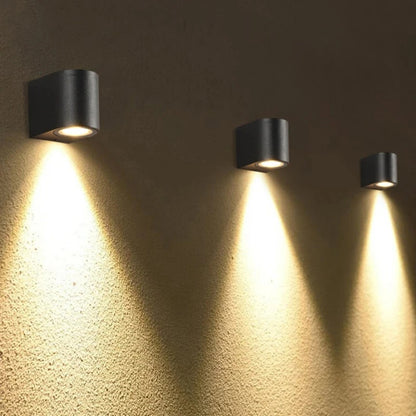 IP65 Outdoor Waterproof Wall Sconce, LED Garden Exterior Lighting Wall Sconce