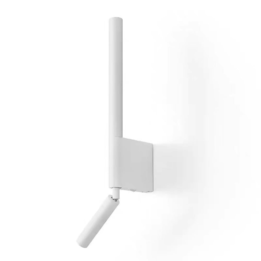 LED Bedroom Bedside Wall Sconce, Adjustable Swivel Reading Light for Study Room