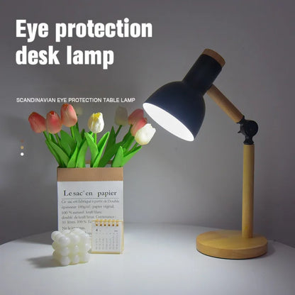 LED Foldable Desk Lamp, Study Room Up-Down Adjustable Reading Lamp
