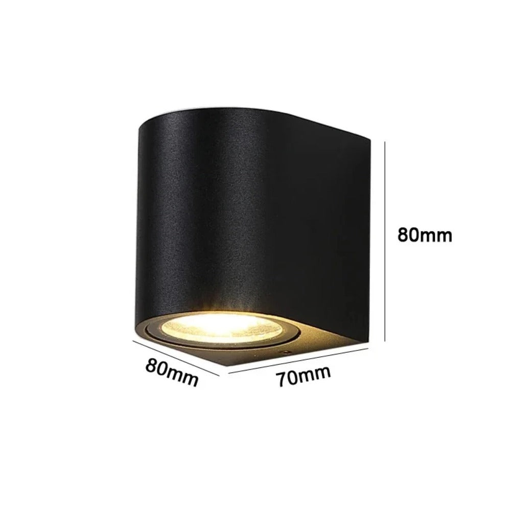 IP65 Outdoor Waterproof Wall Sconce, LED Garden Exterior Lighting Wall Sconce