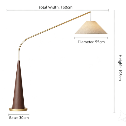 Minimalist Floor Lamp, Modern Standing Ambient Light.