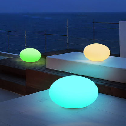 Outdoor Colorful Swimming Pool Lights Remote Control Waterproof LED Light Emitting Flat Ball Light.