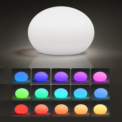 Outdoor Colorful Swimming Pool Lights Remote Control Waterproof LED Light Emitting Flat Ball Light.