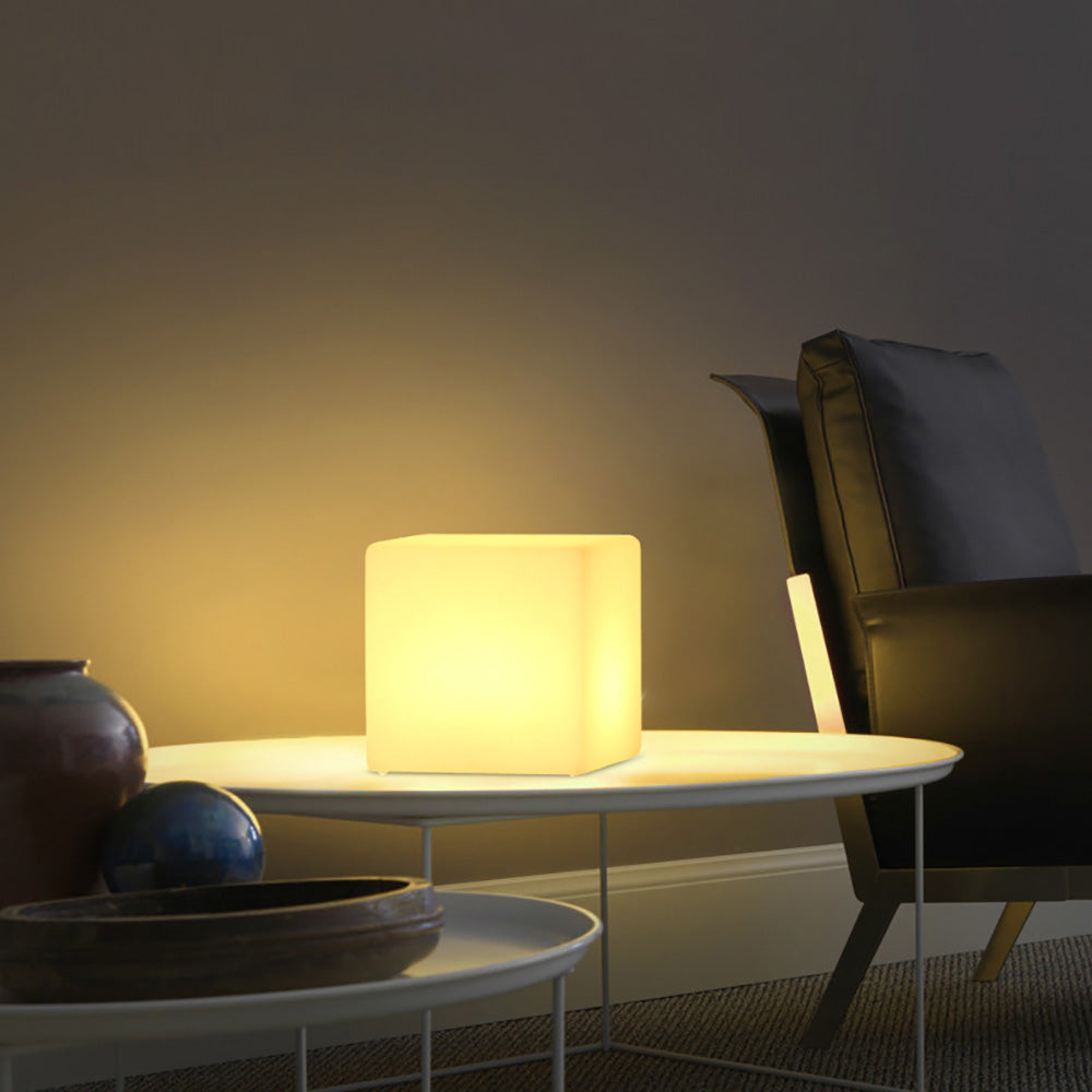 LED Square Night Light USB Rechargeable Waterproof Ambient Light.