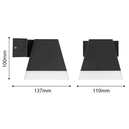 LED Garden Exterior Wall Lights, Outdoor Waterproof Wall Lights.