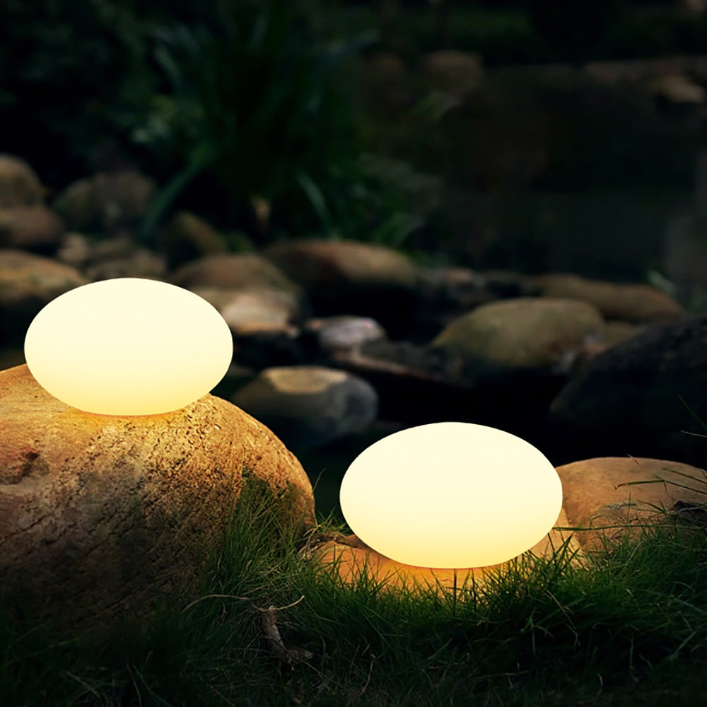 Outdoor Colorful Swimming Pool Lights Remote Control Waterproof LED Light Emitting Flat Ball Light.